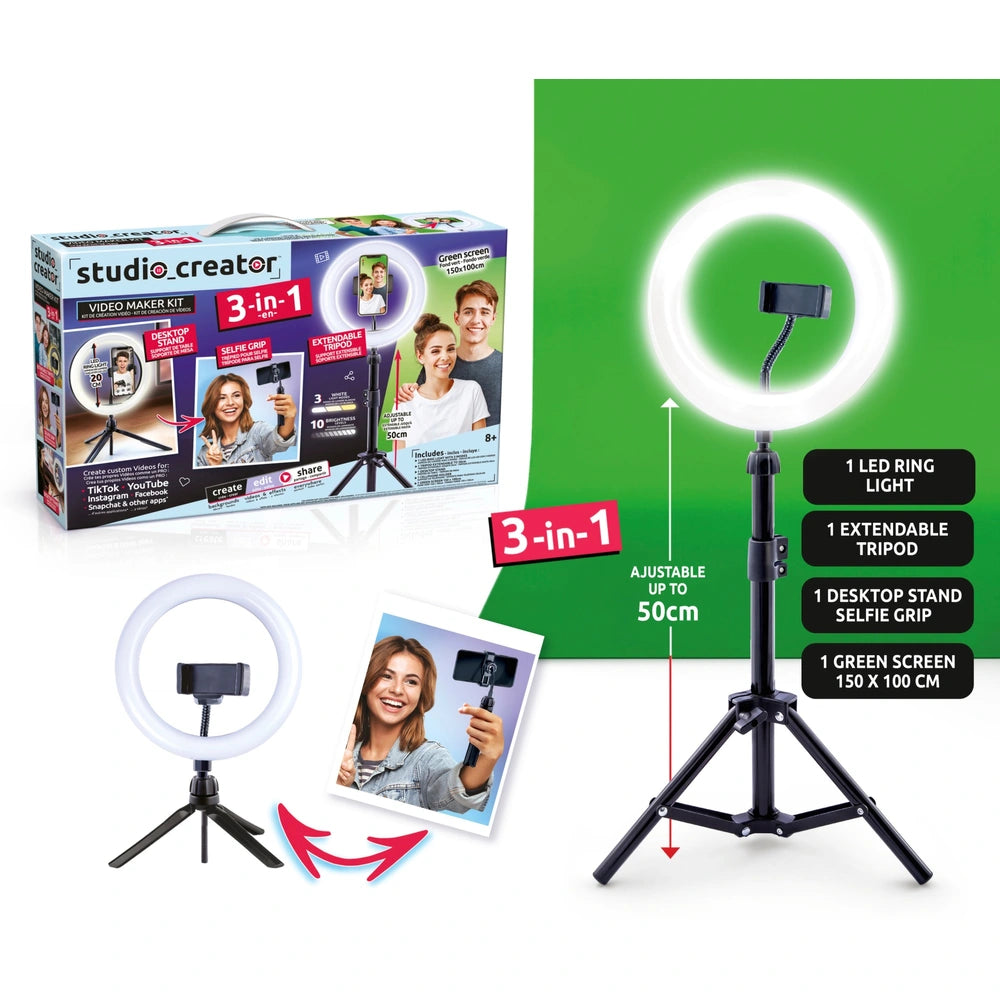 Studio Creator Video Maker Kit 3-In-1