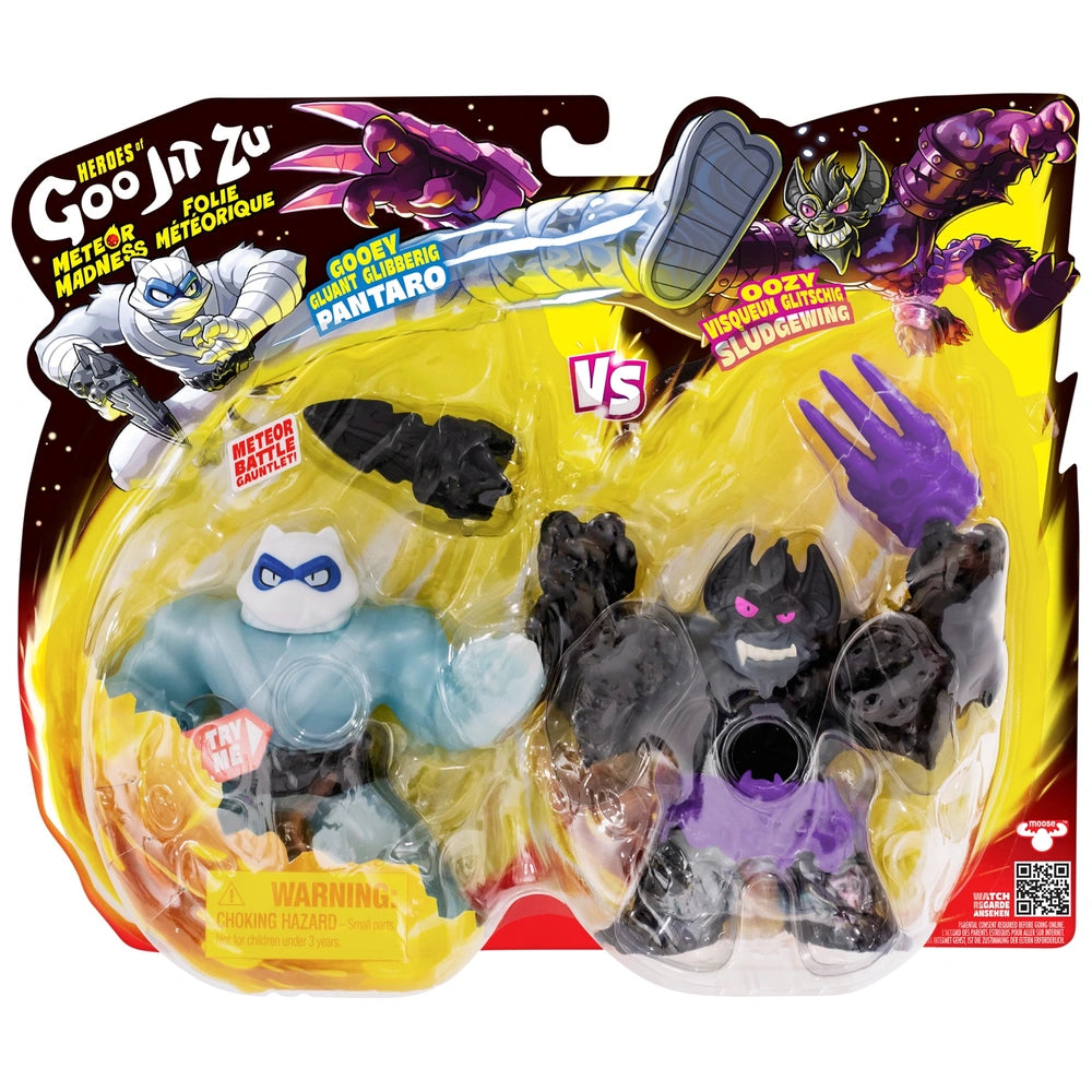 Heroes Of Goo Jit Zu Meteor Madness Versus Hero Pack Pantaro Vs Sludewing