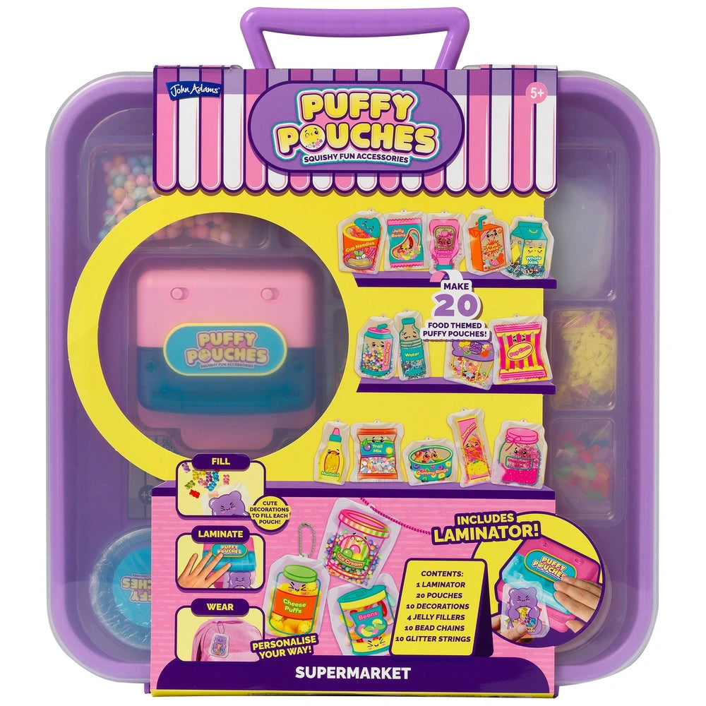 Puffy Pouches Craft Set Supermarket Puffy Pouches Craft Set Supermarket