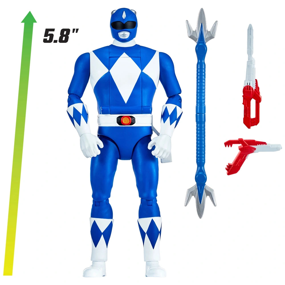Mighty Morphin Power Rangers Re-Ignition Action Figure Blue Ranger