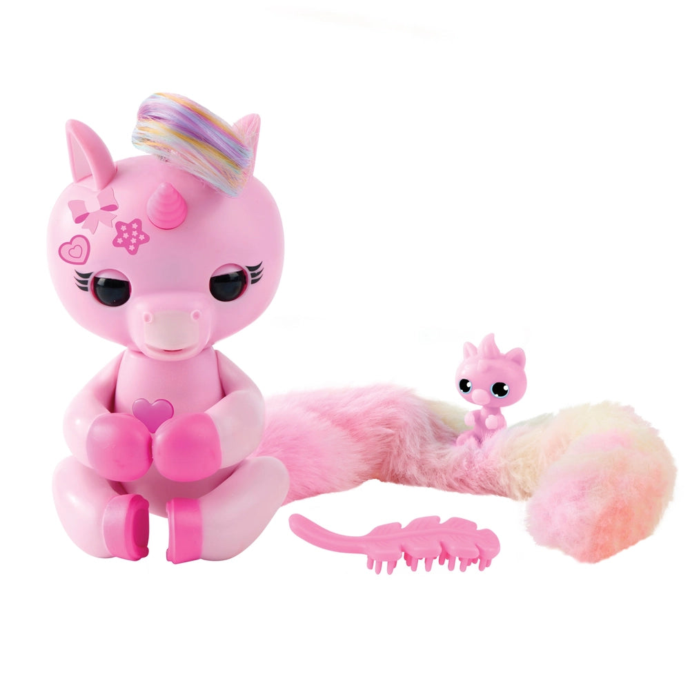 Fingerlings Snuggle Tails Unicorn - Evie