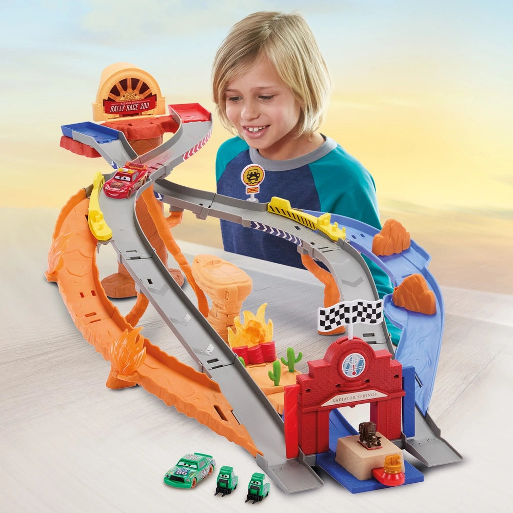 Disney Cars Rescue Road Raceway Playset