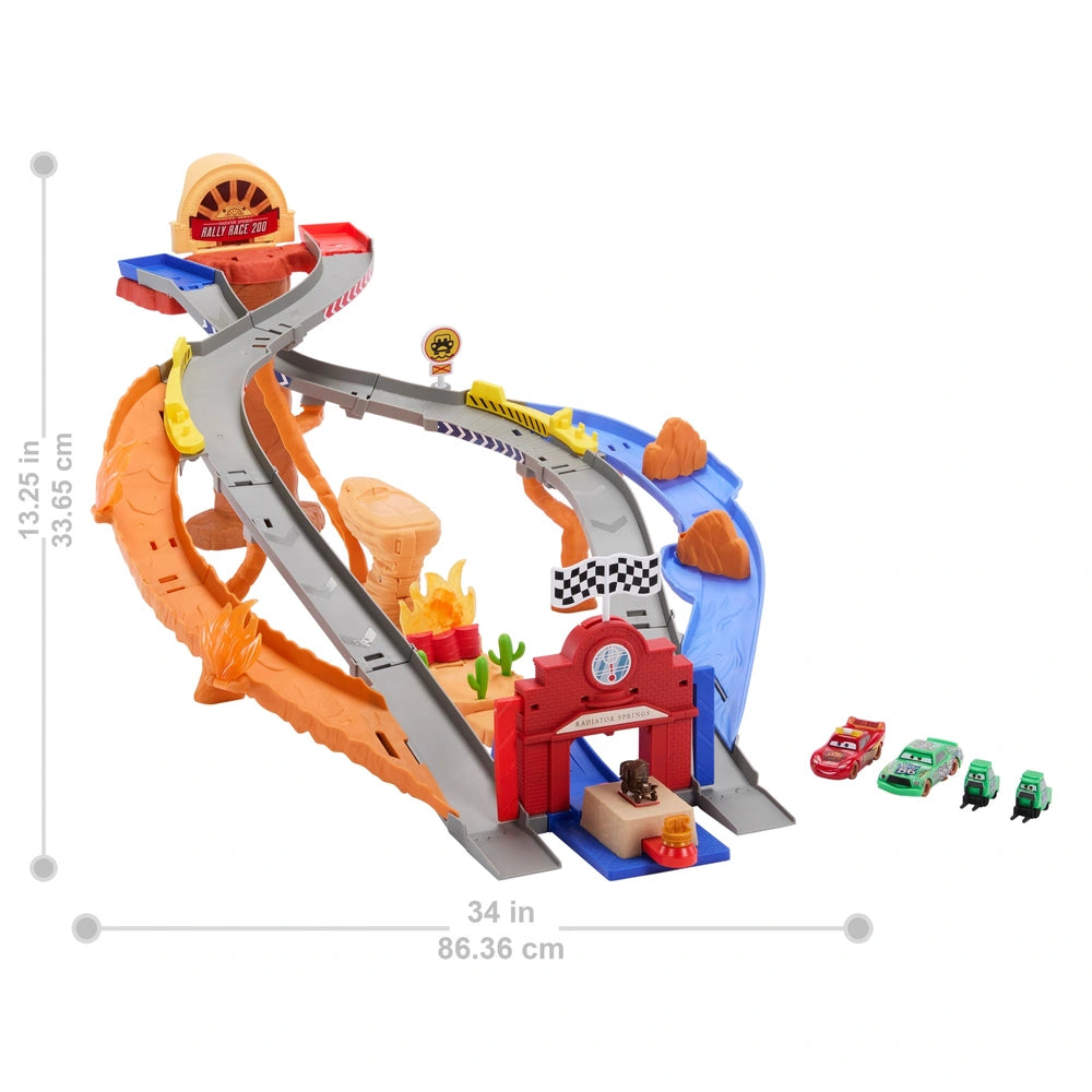 Disney Cars Rescue Road Raceway Playset