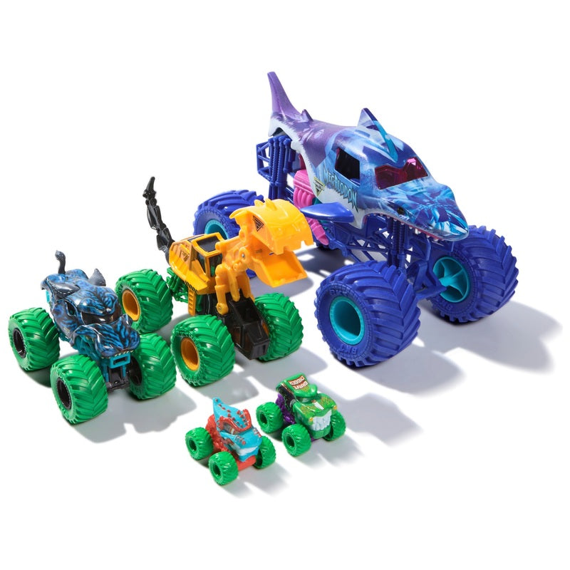 Monster Jam Jungle Crew 5 Pack