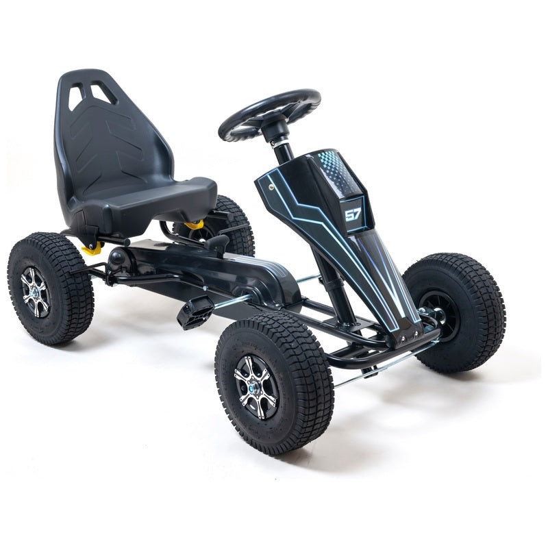 Race Team Go Kart Black