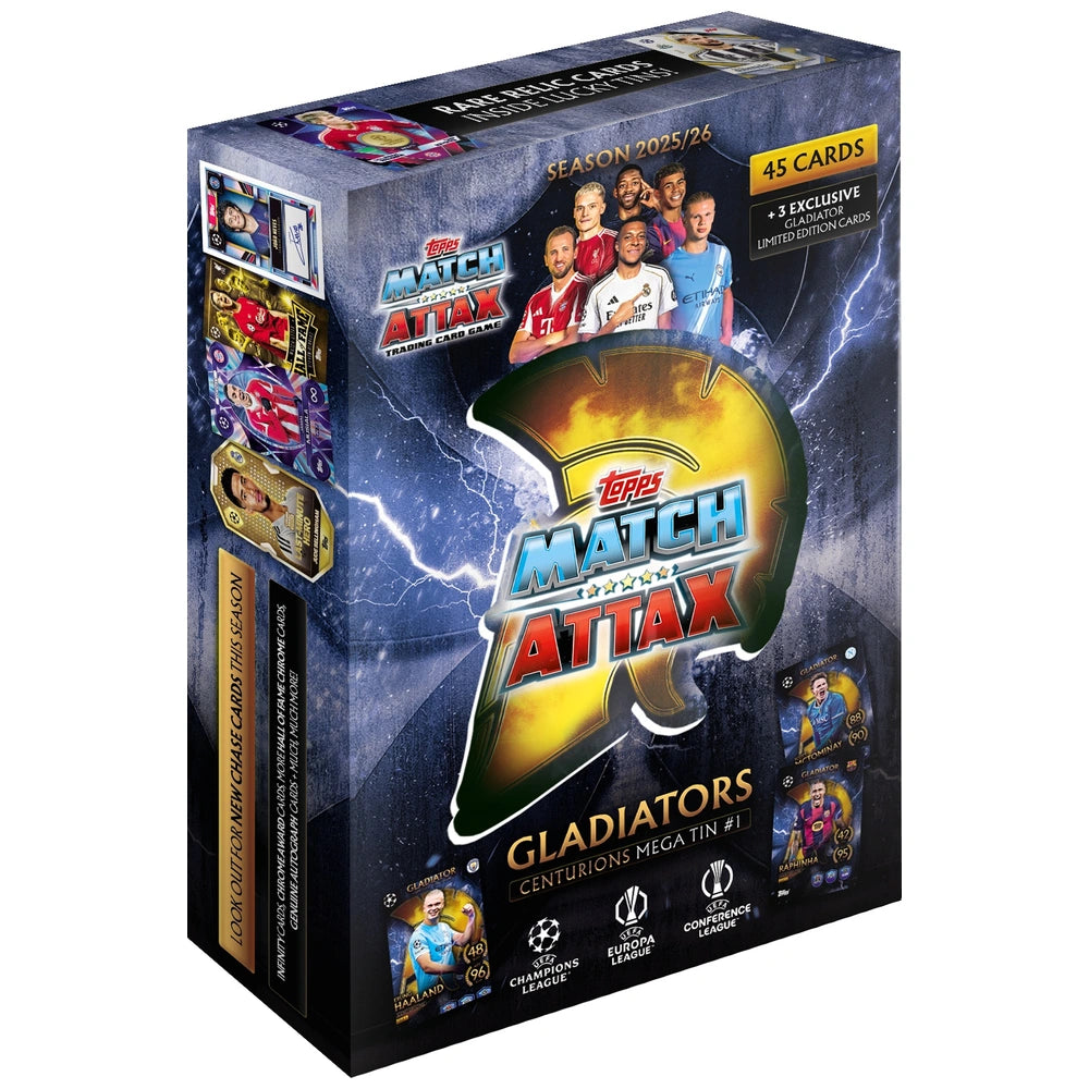 Topps Match Attax 2025/26 Mega Tin Assortment
