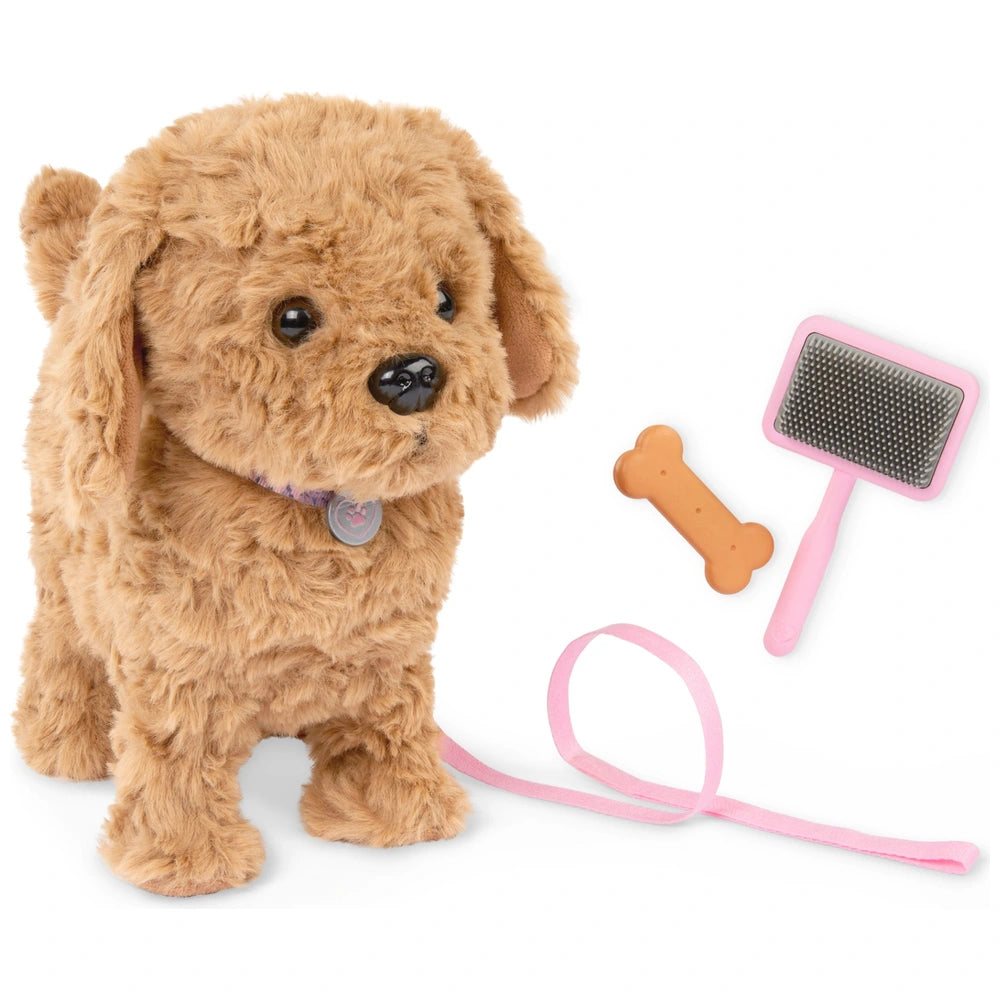 Our Generation Playful Paws Interactive Puppy Goldendoodle
