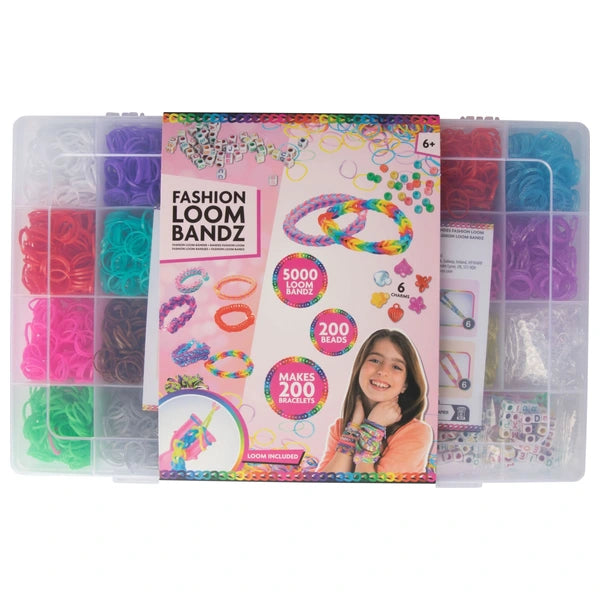 Fashion Loom Bandz Jewellery Making Kit 5000+ Pieces