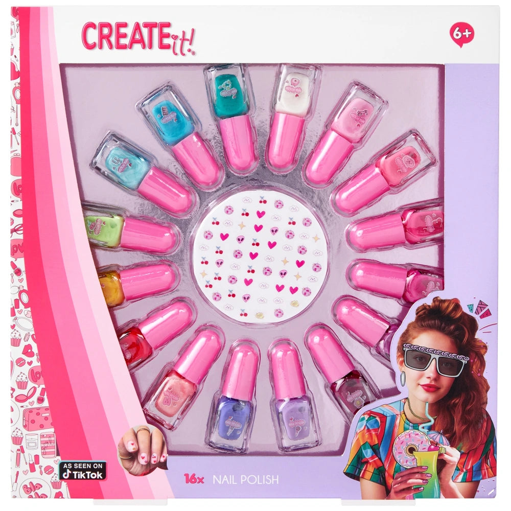 Create It! Nail Polish 16 Pack