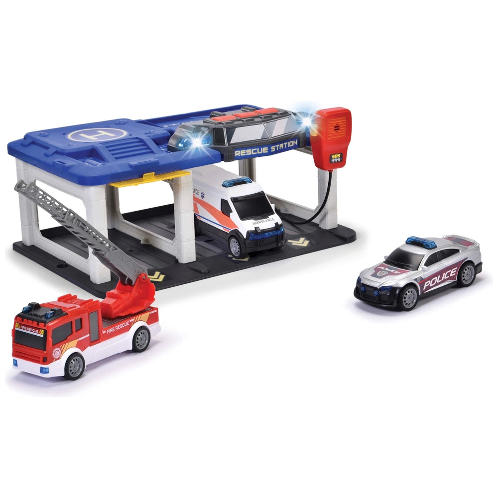 Super Wheelz Playset Sos Rescue Station