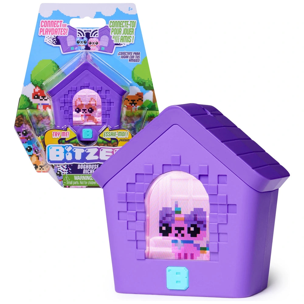 Bitzee, Doghouse Interactive Toy With 15 Puppies Inside