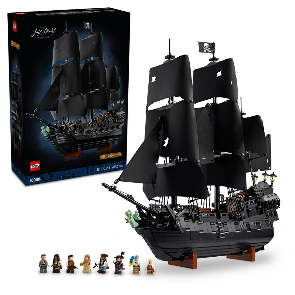 Lego Icons 10365 Captain Jack Sparrow's Pirates Of The Caribbean Ship Set For Adults