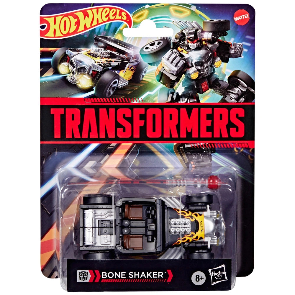 Transformers Collaborative Hot Wheels® X
Transformers Bone Shaker Converting Action
Figure