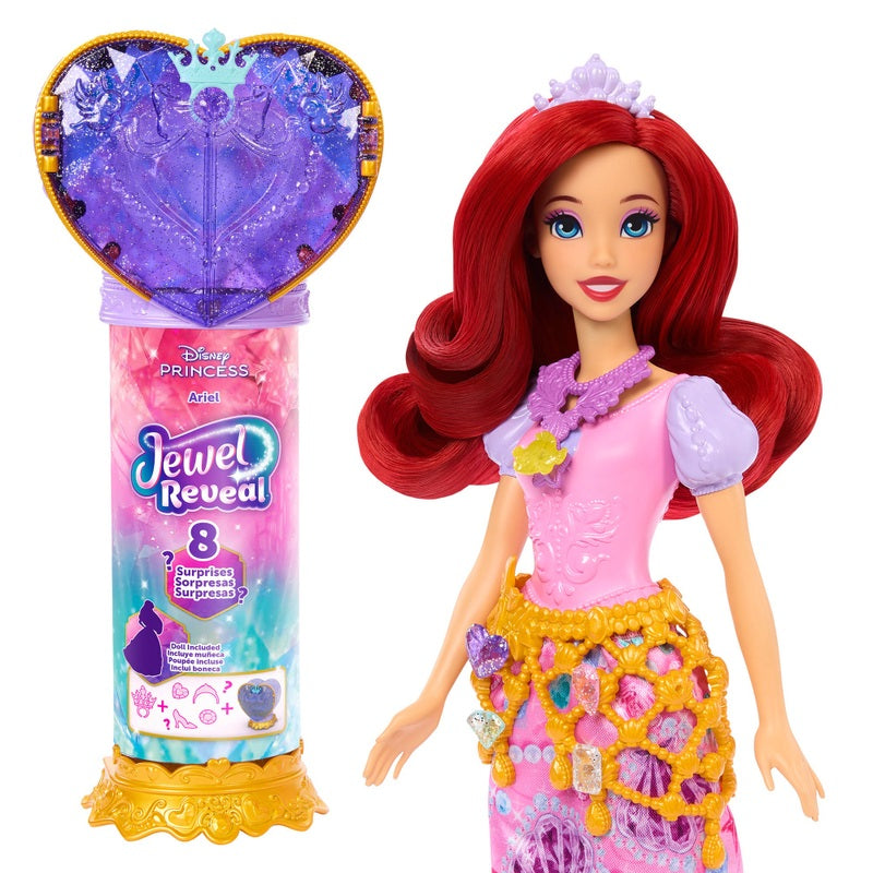 Disney Princess Doll Jewel Reveal Ariel