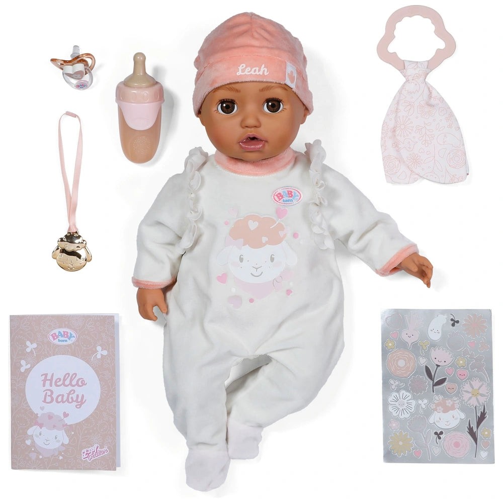 Baby Born Interactive Doll Leah 43Cm