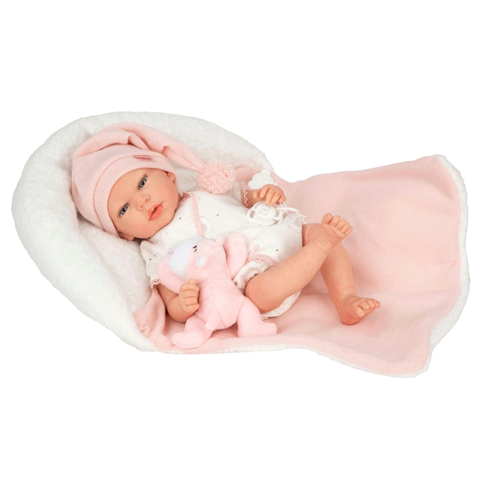 Arias Reborn Doll 40Cm Ariel With Cushion