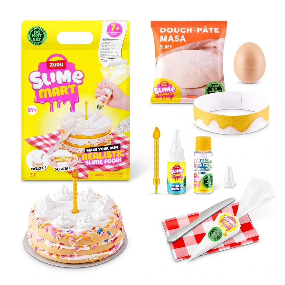 Slime Mart Shopping Bag Birthday Cake By Zuru