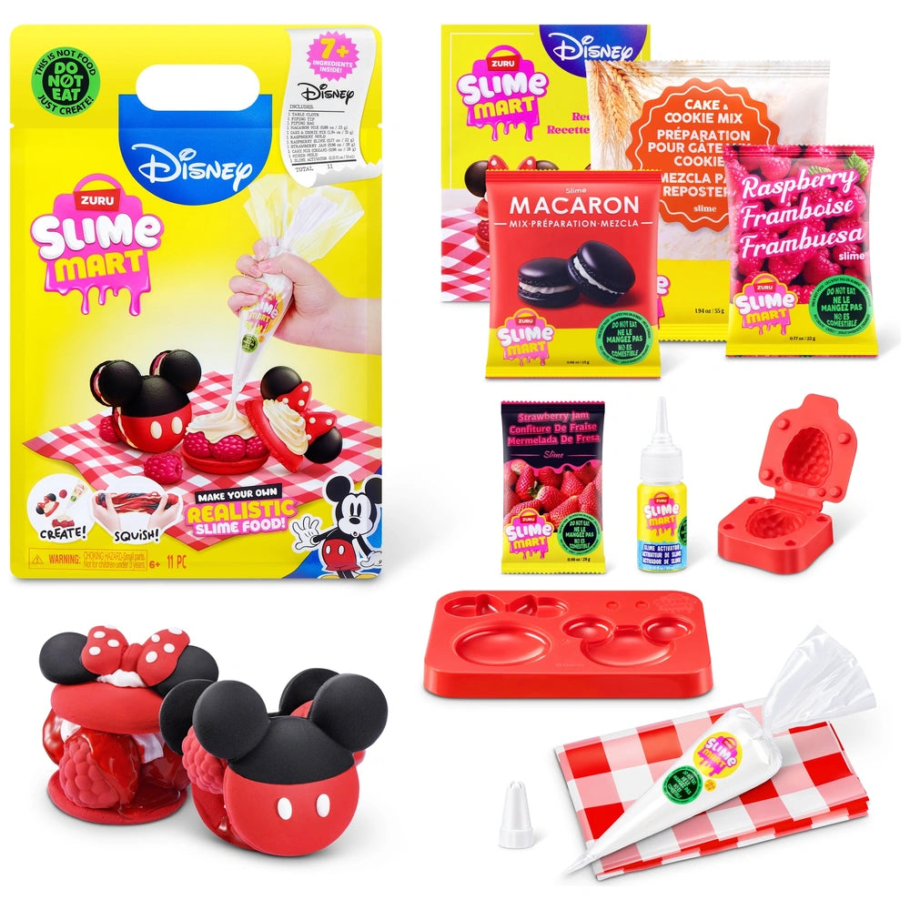 Slime Mart Shopping Bag Disney Mickey Mouse Macarons By Zuru