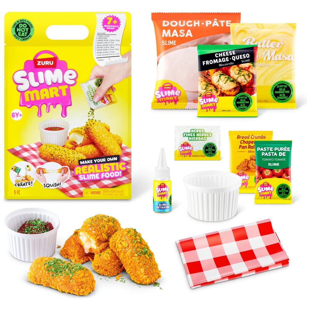 Slime Mart Shopping Bag Mozzarella Sticks By Zuru