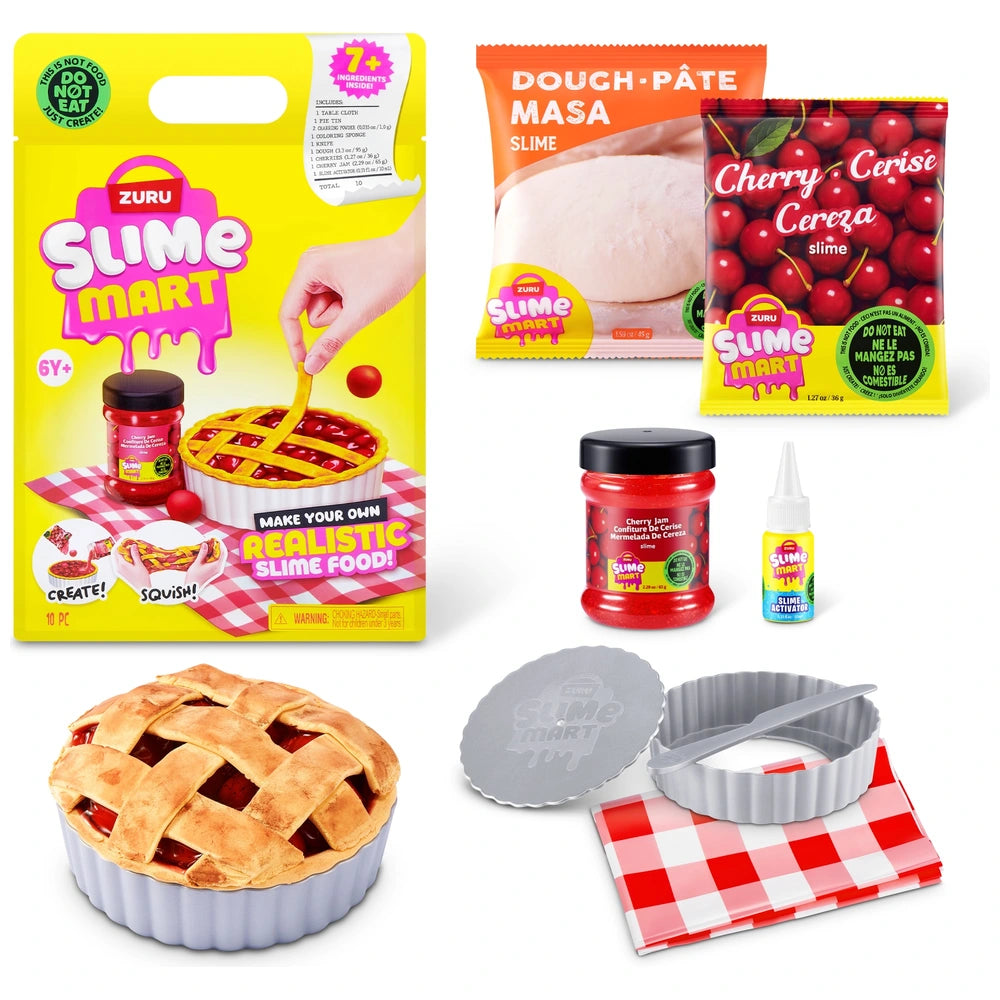 Slime Mart Shopping Bag Cherry Pie By Zuru