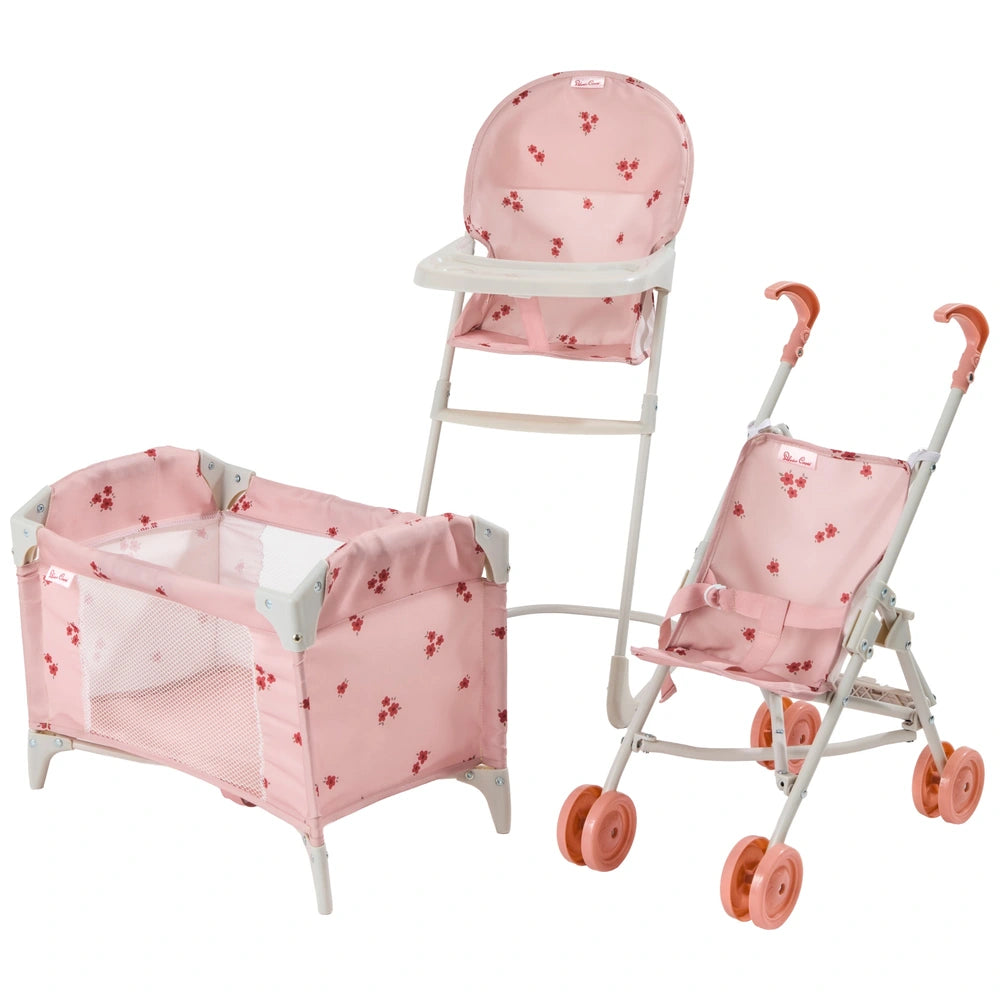 Silver Cross 3 Piece Floral Nursery Set