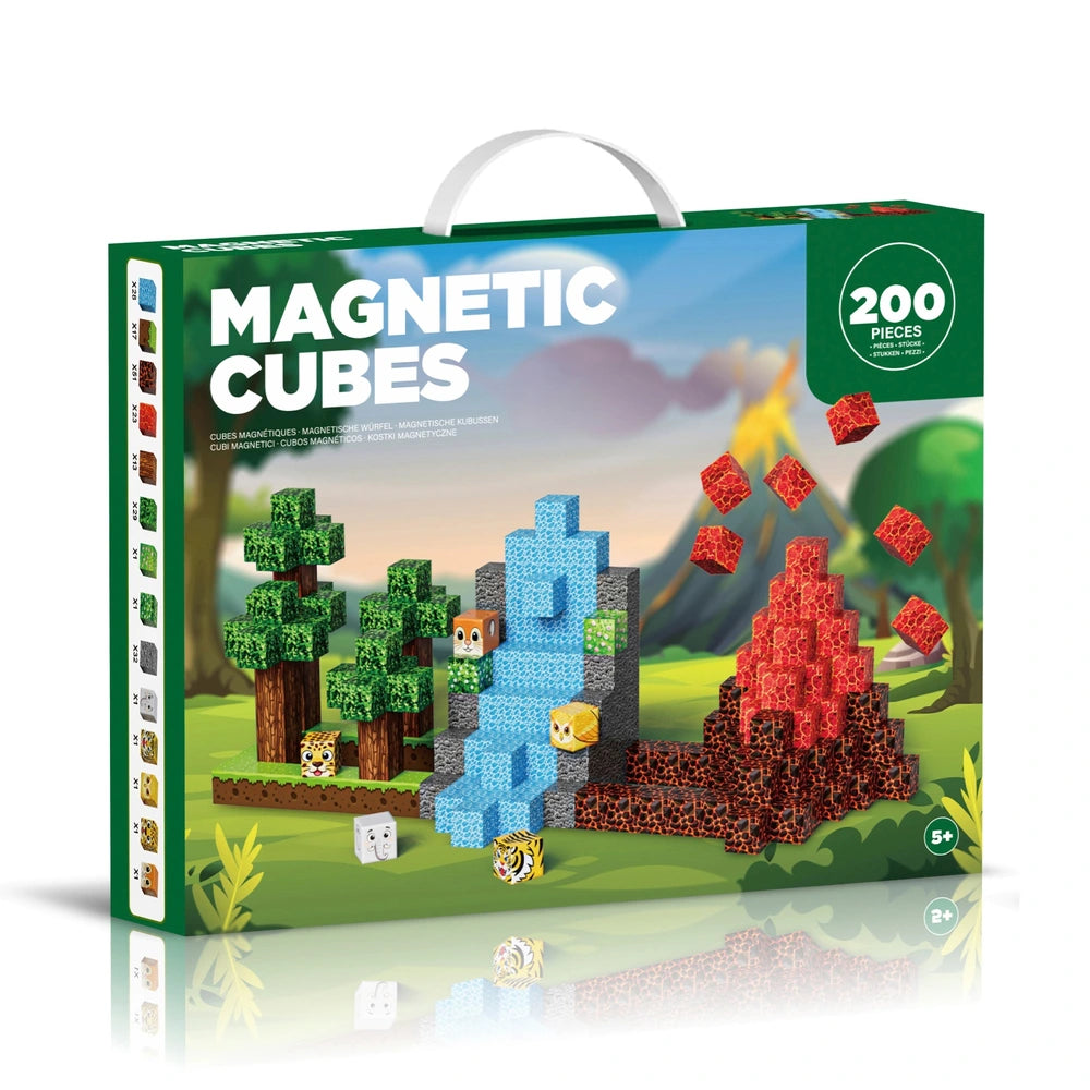 Magnetic Cubes 200-Piece Building Set