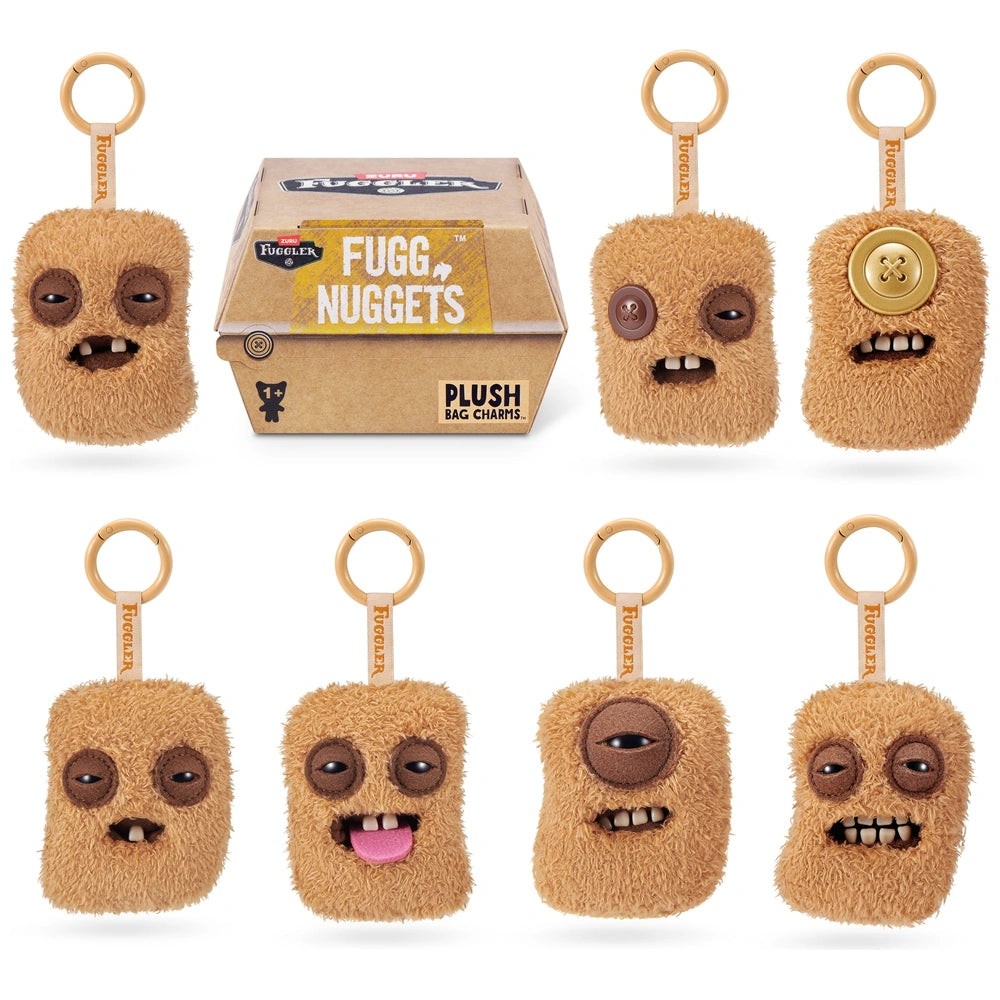 Fuggler Fugg Nuggets By Zuru Character Keyring Assortment