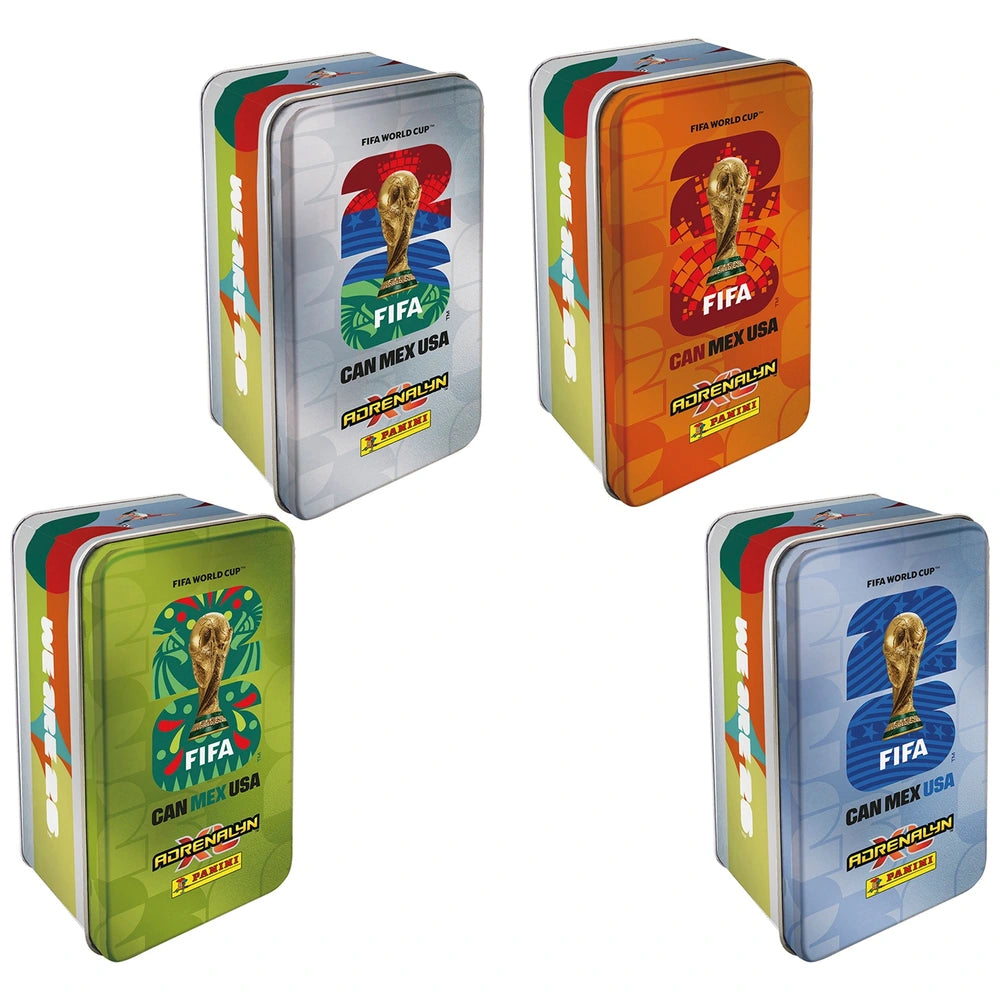 Panini Fifa World Cup 2026 Adrenalyn Xl Trading Cards Tin Assortment