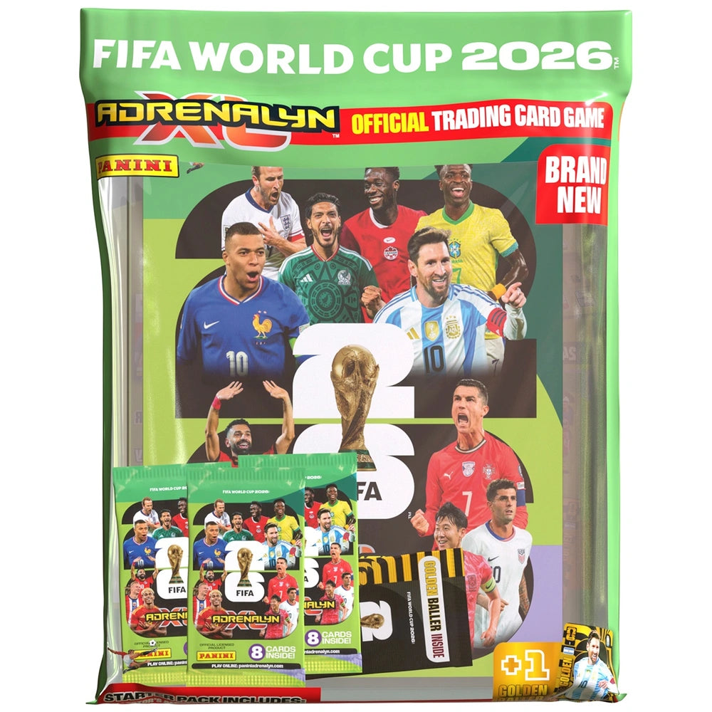 Panini Fifa World Cup 2026 Adrenalyn Xl Trading Cards Starter Pack