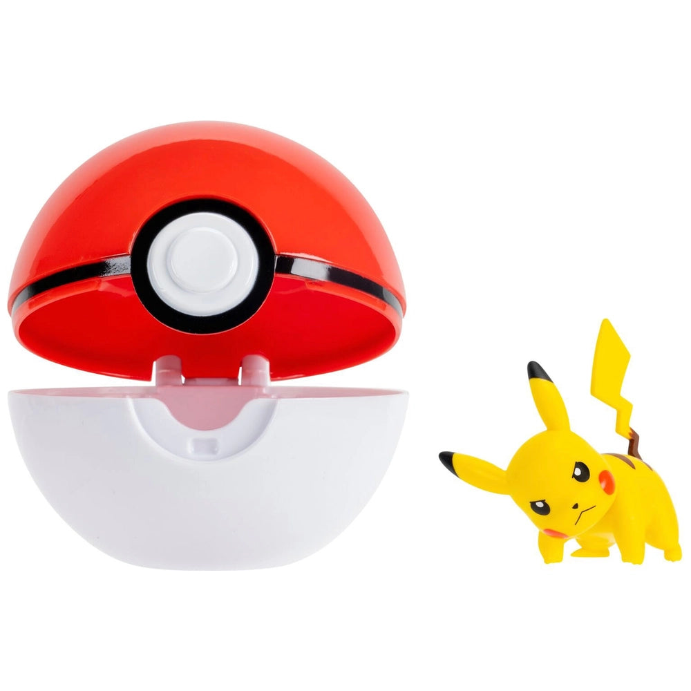 Pokémon Clip 'N' Go Pack Poké Ball And Pikachu Battle Figure