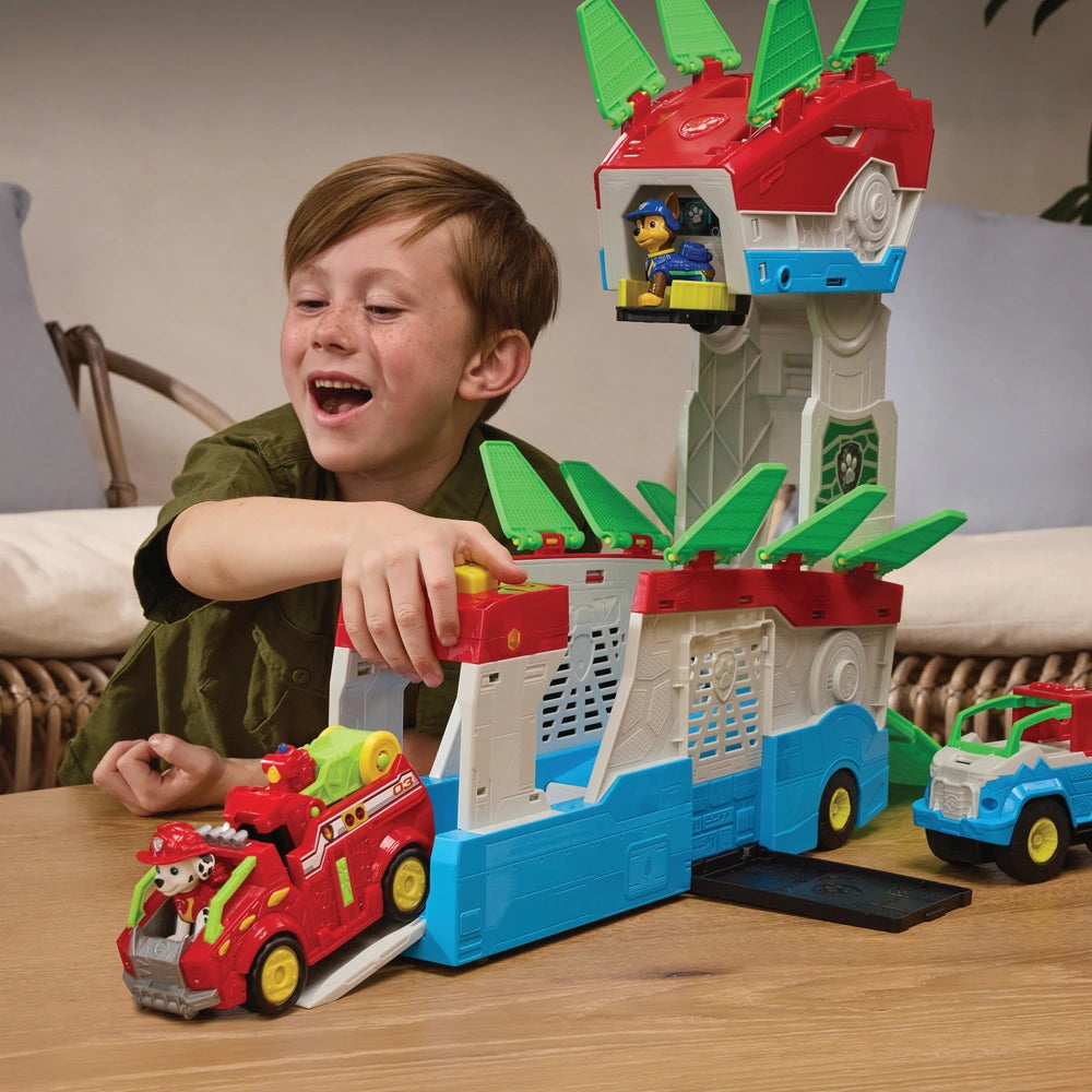 Paw Patrol: The Dino Movie Playset Dino Mobile Headquarters