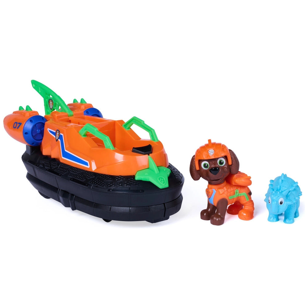 Paw Patrol: The Dino Movie Vehicle Zuma Dino Rescue Hovercraft