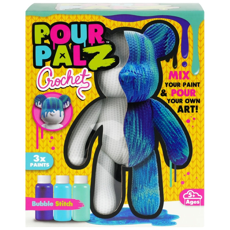 Pour Palz Crochet Bear Bubble Stitch