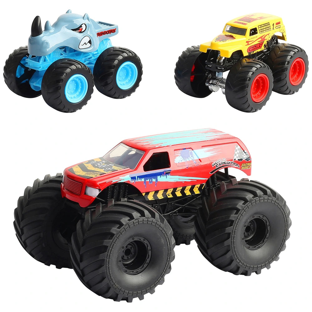 Super Wheelz Monster Trucks 3 Pack