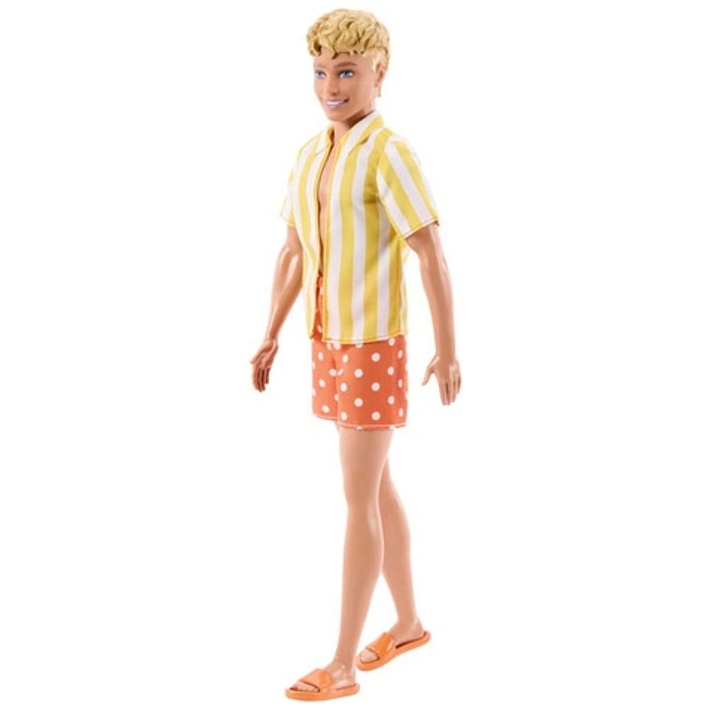 Barbie Fashionistas Doll 253 Yellow And White Stripe Ken