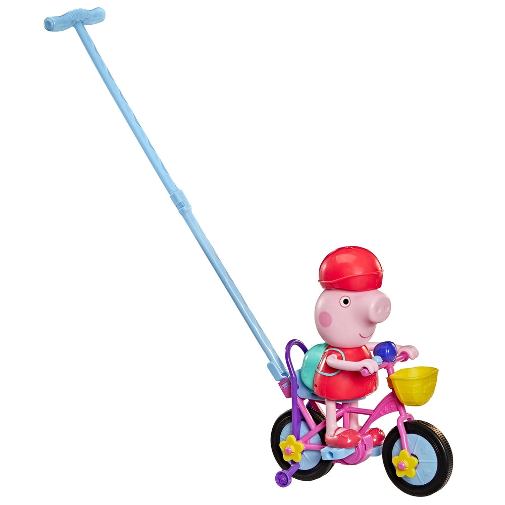 Peppa Pig Ready, Pedal, Go Peppa 8-Inch Peppa Pig Figure And Bicycle Playset
