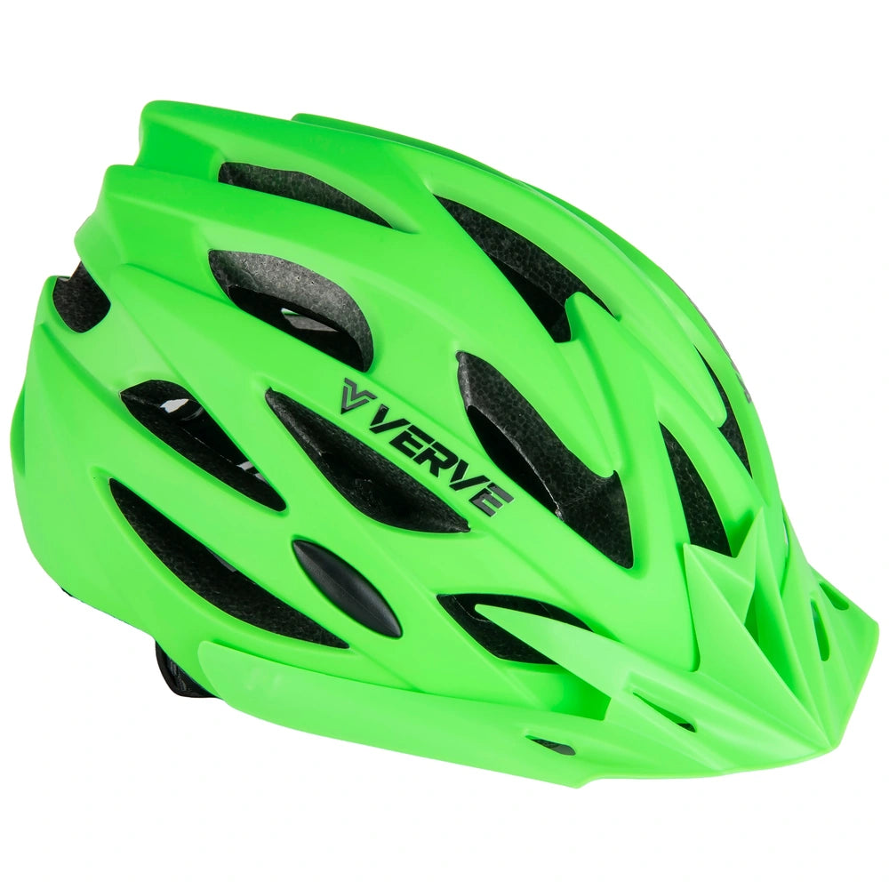 Verve Bike Helmet Green Size 55 - 58Cm