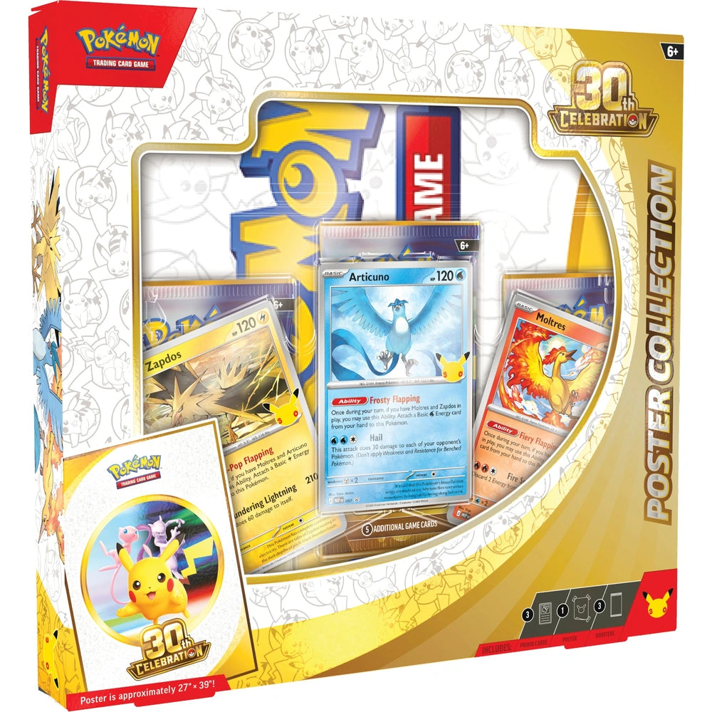 Pokémon Trading Card Game (Tcg): 30Th Celebration Poster Collection
