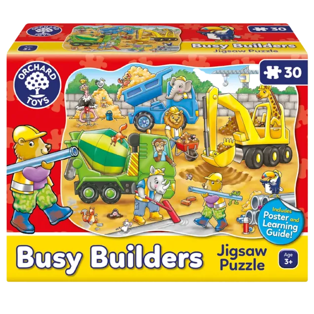 Orchard Toys Busy Builders Jigsaw