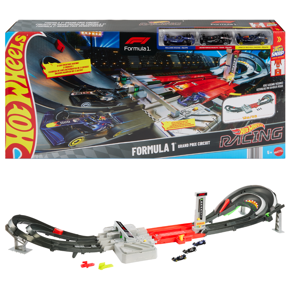 Hot Wheels Racing Formula 1 Grand Prix Circuit Track Set