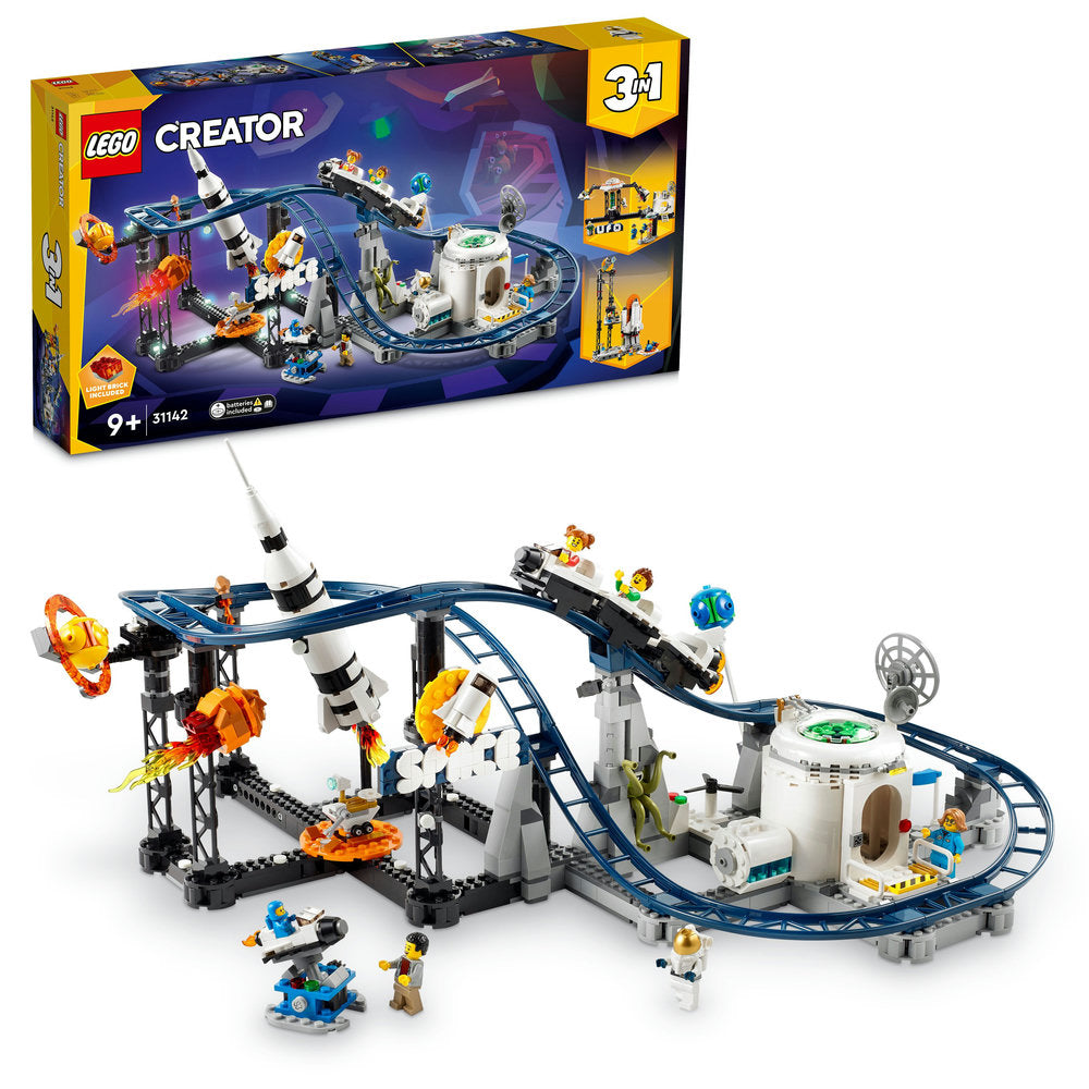 Lego® Creator Space Roller Coaster 31142 Building Toy Set (874 Pieces)