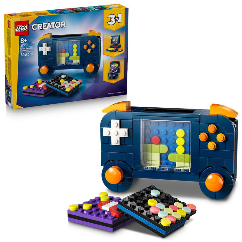 Lego® Creator 3 In 1 Retro Gaming Console Building Toy 31380