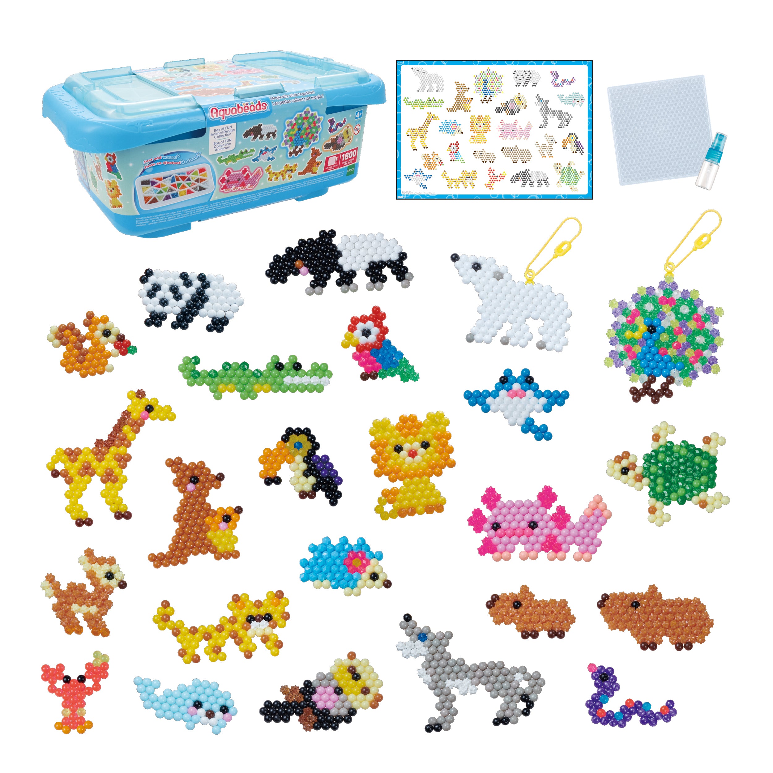 Aquabeads Box Of Fun - Animal Design Collection