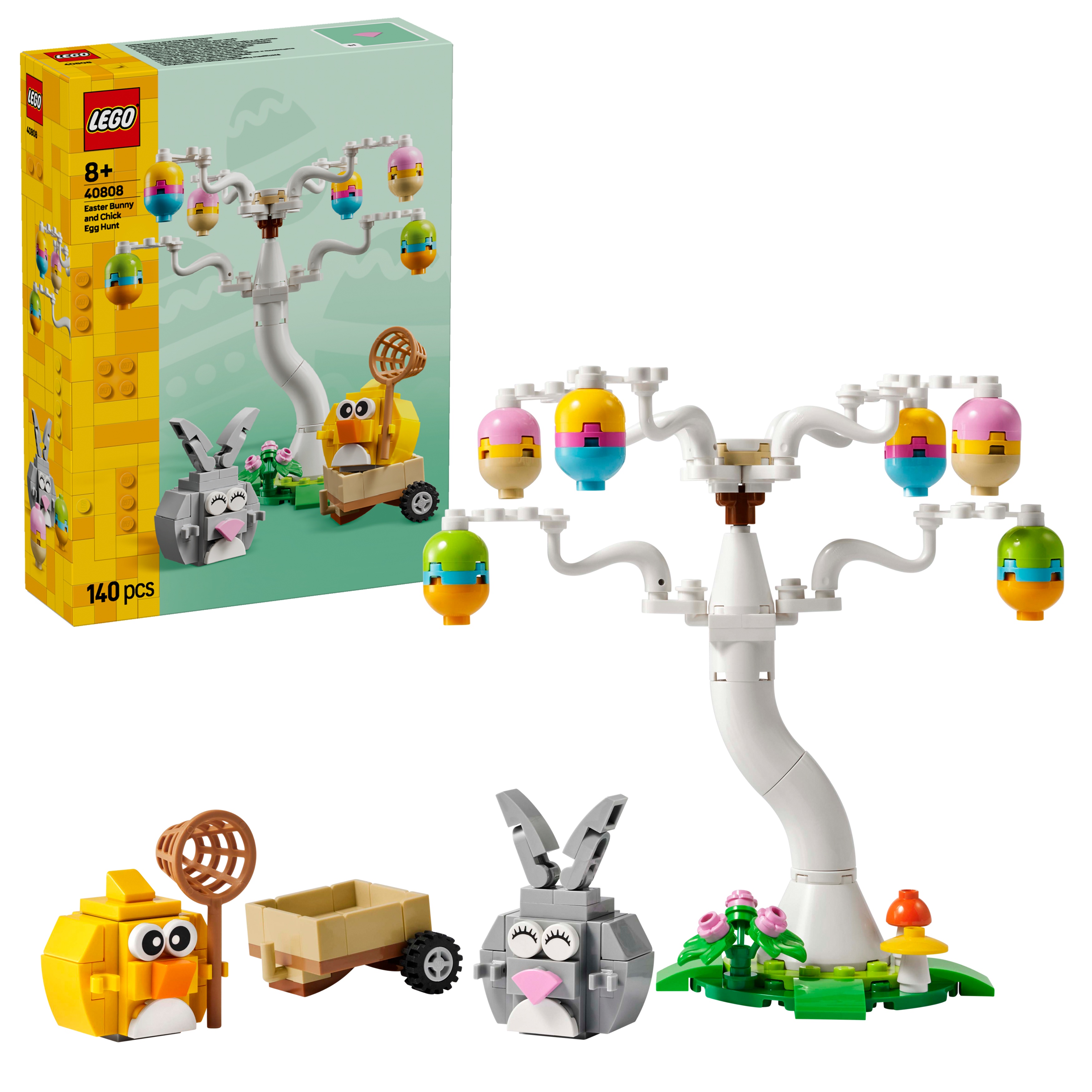 Lego Easter Bunny And Chick Egg Hunt Toy 40808