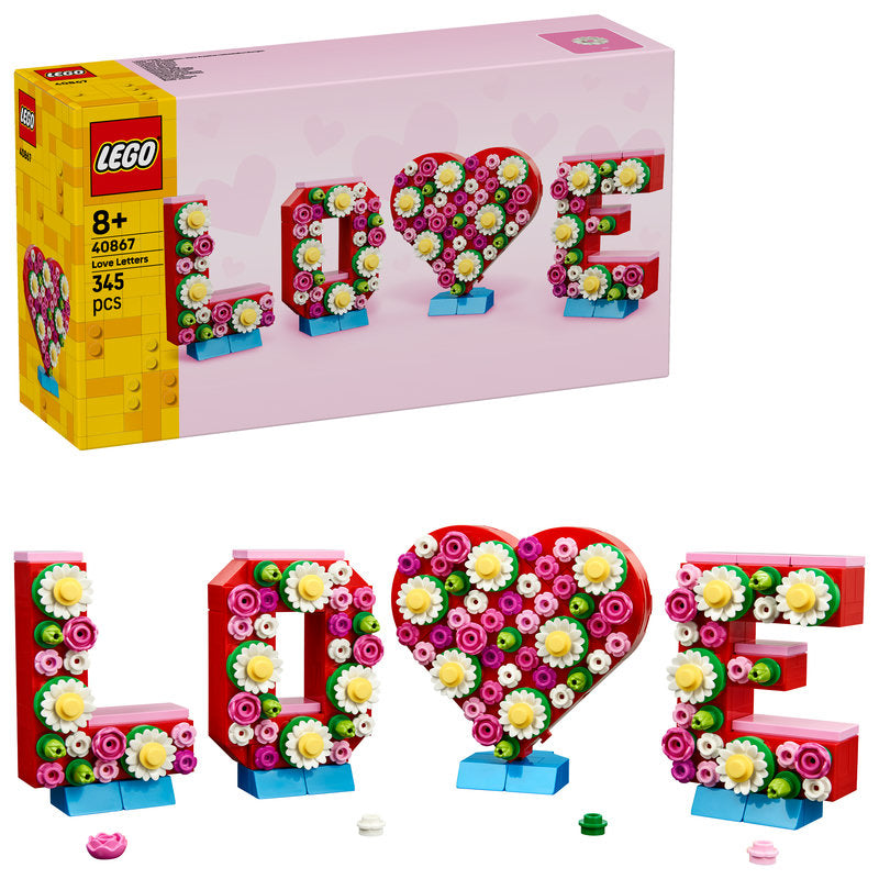 Lego® Love Letters - Love Heart Decor Building Toy 40867