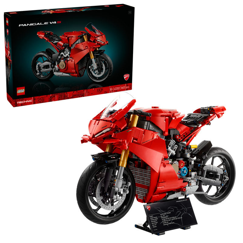 Lego® Technic Ducati Panigale V4 S Motorcycle Model Building Set 42202