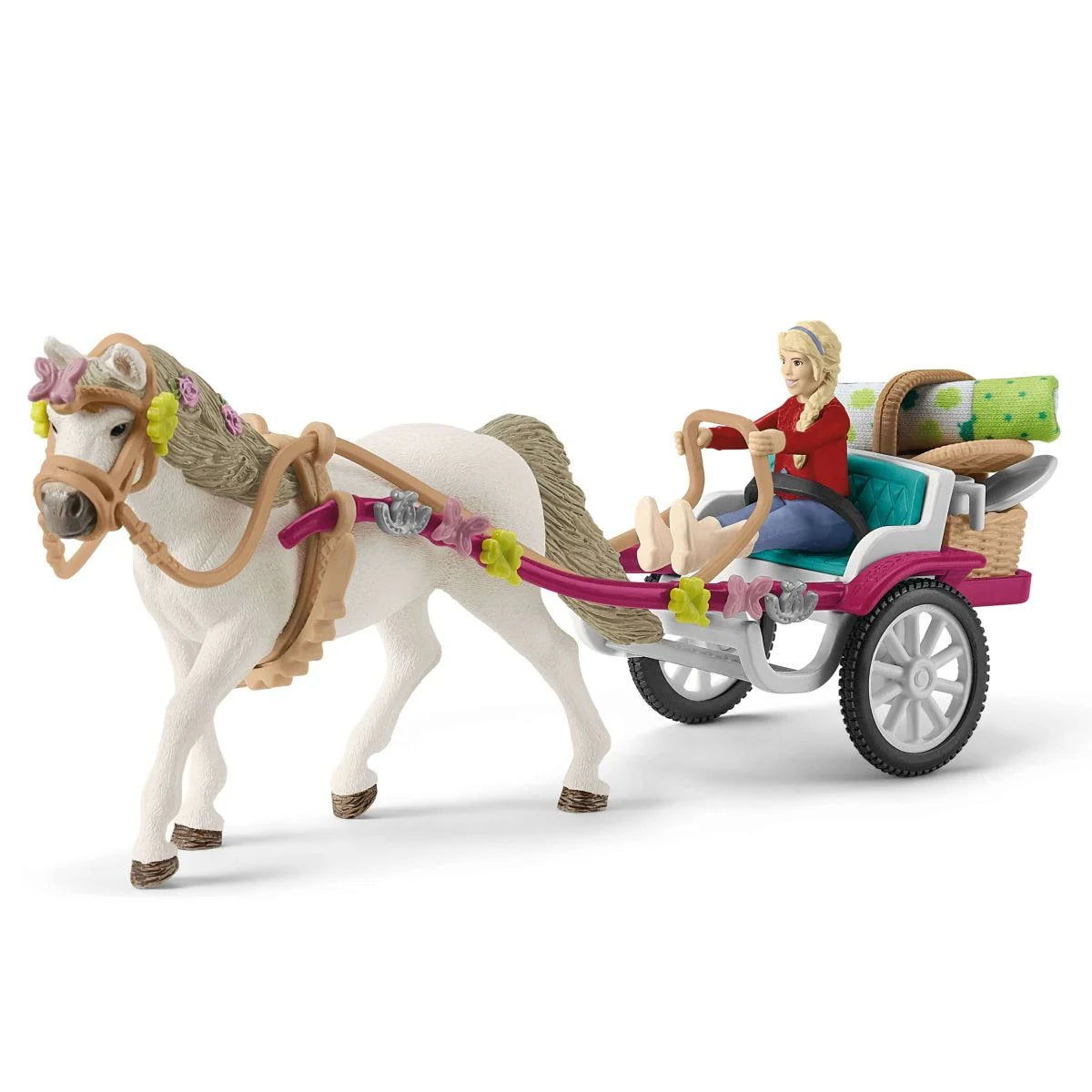 Schleich Horse Club Horse-Drawn Carriage For The Equestrian Show