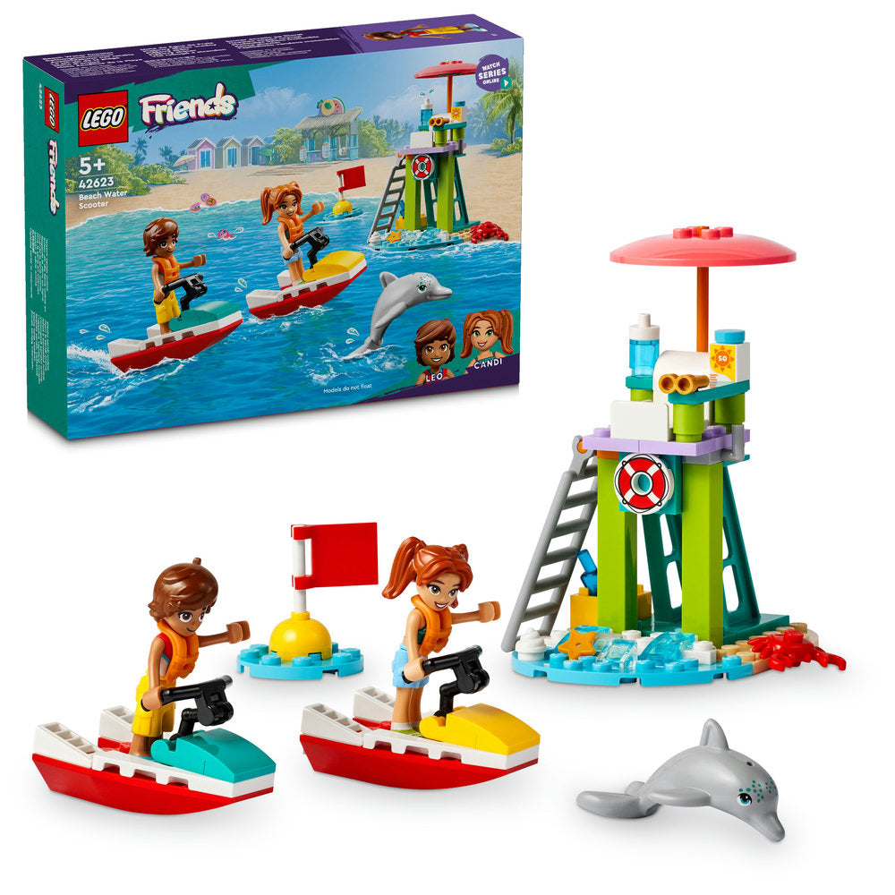 Lego® Friends Beach Water Scooter Lifeguard Toy 42623
