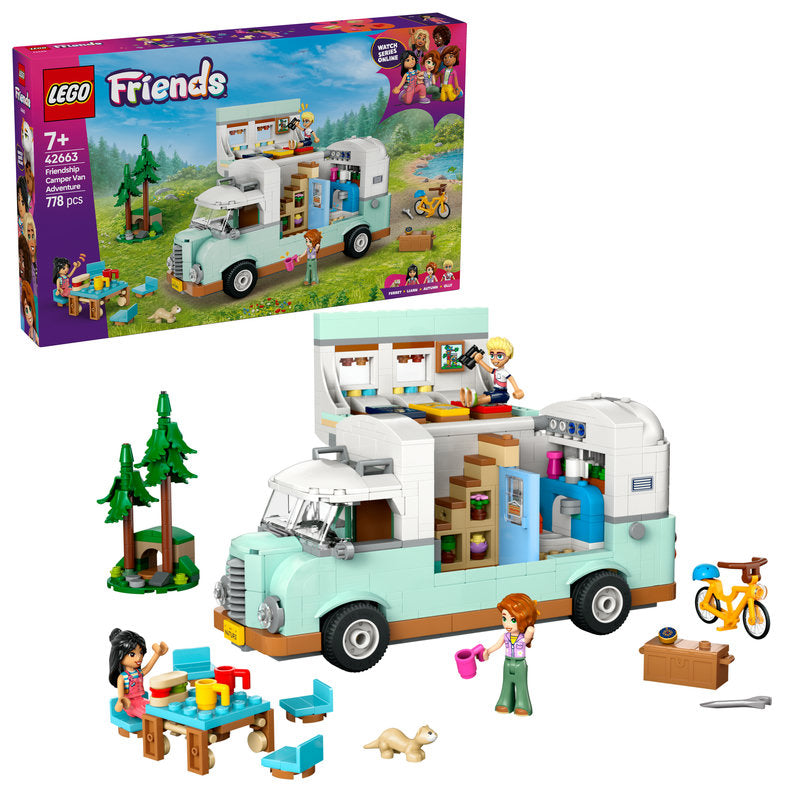 Lego® Friends Friendship Camper Van Adventure 42663