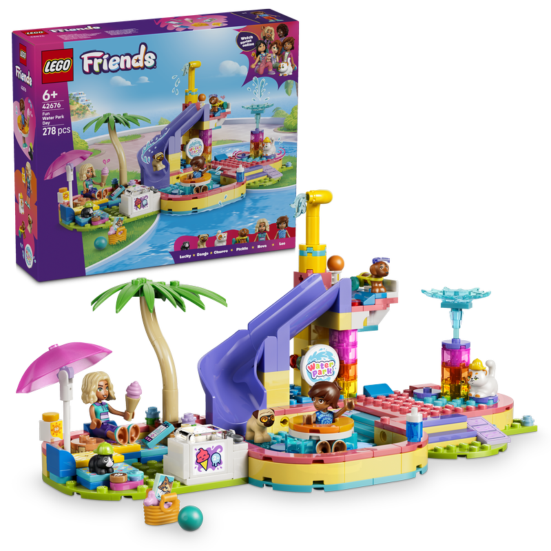 Lego Friends Fun Water Park Day Building Toy 42676